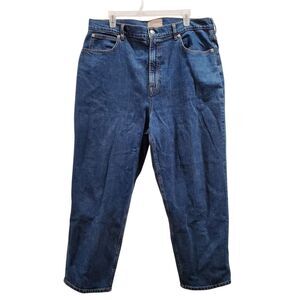 Everlane Way High Jeans Womens 34 Regular Blue Organic Denim High Rise Straight